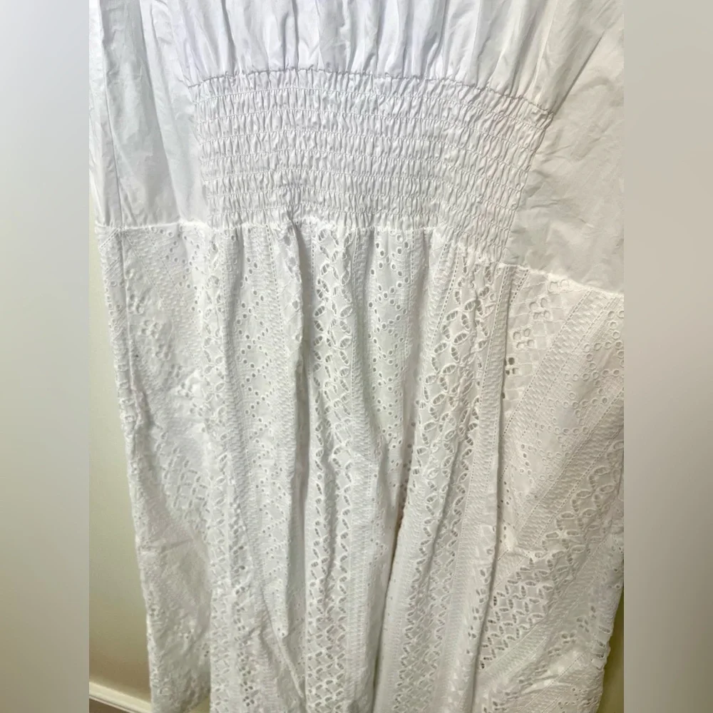 Thakoon Eyelet Trapeze Cotton Dress size 8